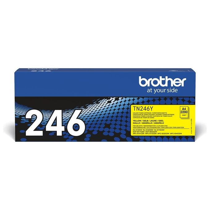 Brother TN-246Y Toner Originale Giallo