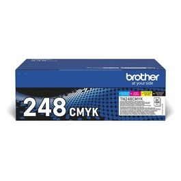 TN-248VAL Toner 4 Pezzi Originale Nero/Ciano/Magenta/Giallo