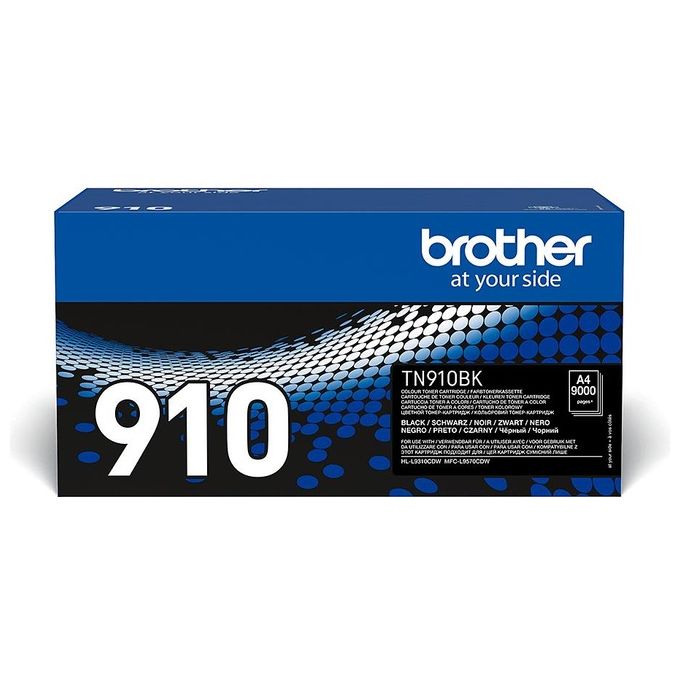 Brother TN910BK Toner Nero Originale Alta Capacita' 9000 Pagine colore Nero