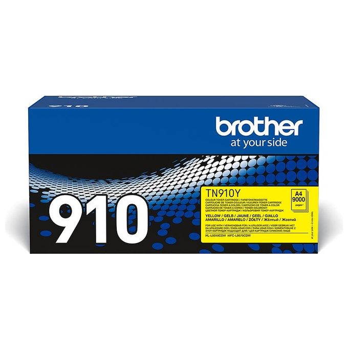 Brother TN-910Y Toner 1 Pezzo Originale Giallo