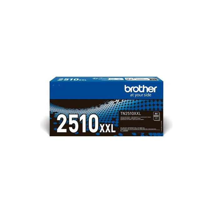 Brother Toner Nero MFCL2960DW MFCL2980DW Ltissima Capacita Per Max. 5.000 Pagine A Norma Iso 19798 TN2510XXL