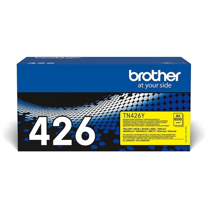 Brother TN426Y Toner Originale Alta Capacita' 6500 Pagine per HL-L8360CDW MFC-L8900CDW colore Giallo