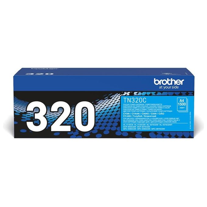 Brother TN-320C Cartuccia Toner Originale Laser 1500 pagine colore Ciano
