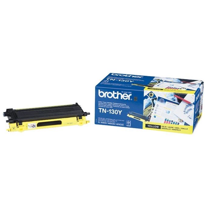Brother tn-130y toner giallo per hl4040cn/4050cdn/4070cdw - dcp9040cn/9042cdn/9045cdn - mfc9440cn/9450cdn/9840cdw durata: 1.500 pagine