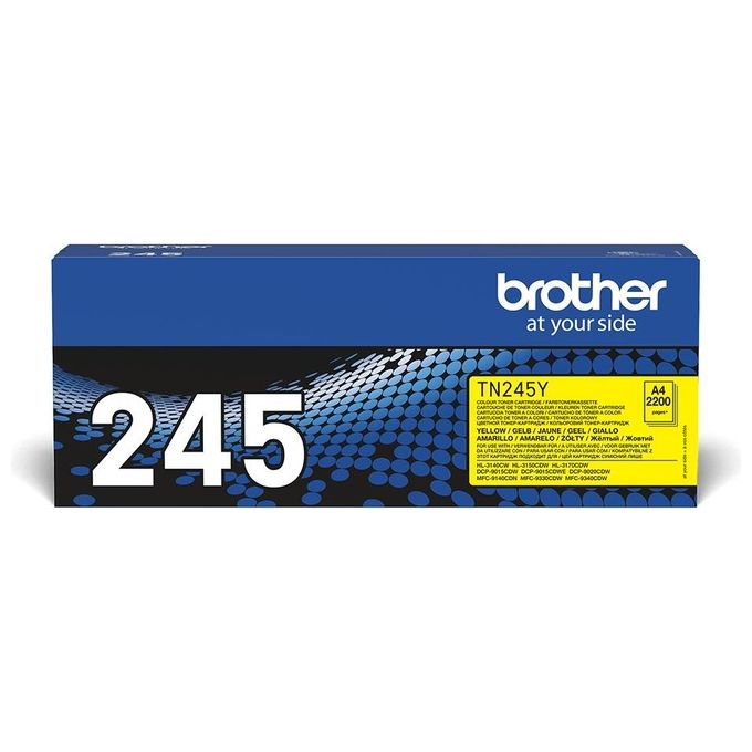 Brother TN-245Y Cartuccia Toner Originale Alta Resa 2200 pagine colore Giallo