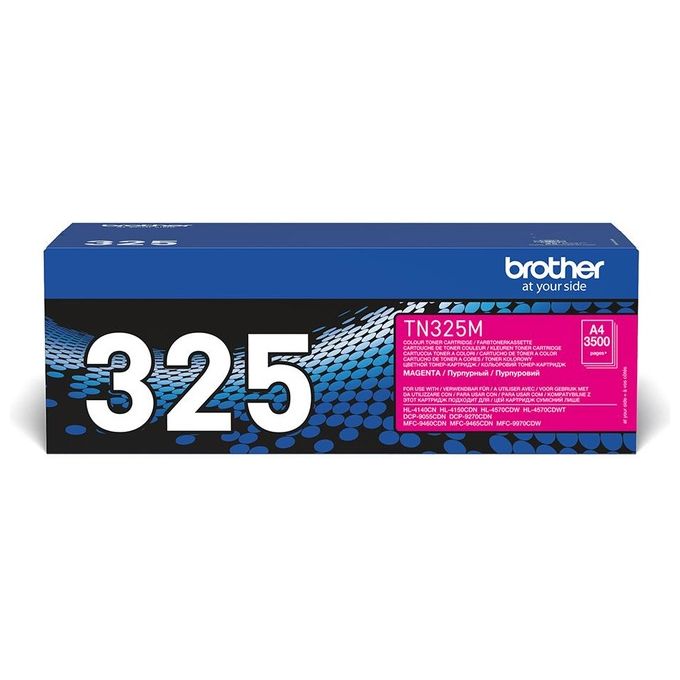Brother tn-325m toner magenta per hl-4150cdn/hlò4140cn/mfc-9460cdn/mfc-9465cdn/dcp-9055cdn garanzia italia (tn-325m)