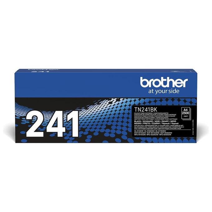 Brother tn-241bktoner nero per mfc-9330cdw / hl-3150cdw / hl-3150cdn 2.500 pagine