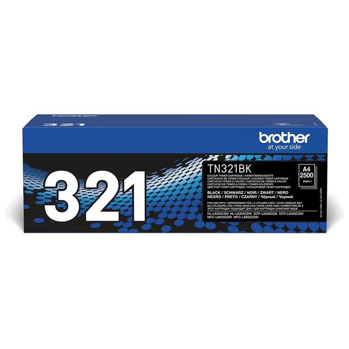 Brother Toner Tn-321bk 2,500pg. per Hl-l8250-l8350 Dcp-l8400-l8450 MFC-l8650-l8850