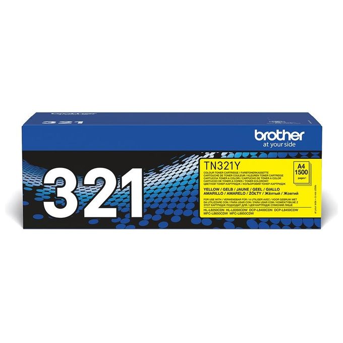 Brother Toner Tn-321y 1.500pg. per Hl-l8250-l8350 Dcp-l8400-l8450 MFC-l8650-l8850