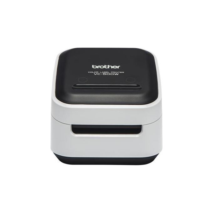 Brother VC-500W Stampante per Etichette a Colori ZINK Zero Ink Risoluzione 313 x 313 DPI Velocita' 8 mm-s Wi-Fi USB AirPrint colore Nero Grigio