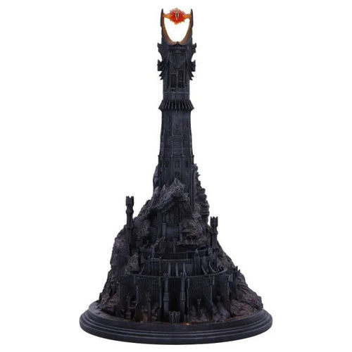 B6602A24 Il Signore degli Anelli Barad-Dûr Bruciaincenso a Riflusso in Resina 26 cm colore Nero