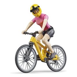 Mountain Bike con Ciclista