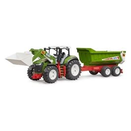 Trattore con Pala Frontale e Rimorchio Ribaltabile Roadmax