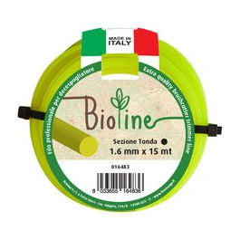 Filo Decespugliatore Bioline Giallo D. 3mm 15m
