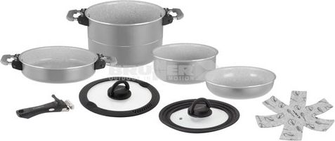 Brunner Batteria Pentole Fusion Popote da Campeggio