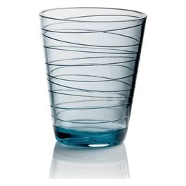 Bicchiere da Campeggio Onda Trasparente Blu Trasparente
