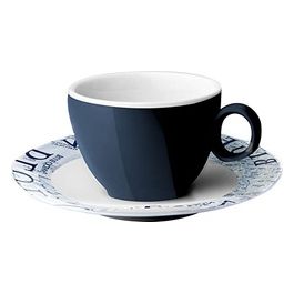 Tazza Campeggio Caffe' Espresso con Piattino Ocean