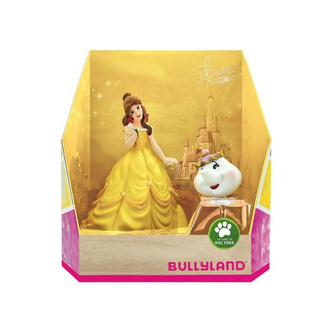 Bullyland, La Bella e la Bestia, Set 2 Action Figure Disney, 14 cm