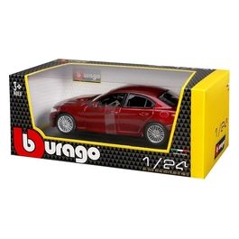 Burago 18-21080 Alfa Romeo Giulia 2016 in Scala 1:24 con Porte Apribili e Volante Sterzante