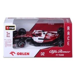 Burago Alfa Romeo F1 Team Orlen C42 Pilota Valtteri Bottas numero 77