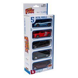 Burago Auto 5 Pack Street Fire 1:43