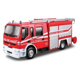 Burago Automezzi Vigili del Fuoco Automotrice Iveco Renault 1:50