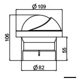 Bussola Ba1-2022 Nera, Rosa Nera Piana