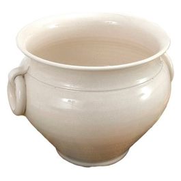Cachepot 25 Bianco con anelli