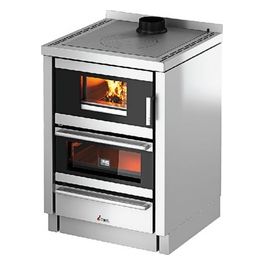 Cucina a Legna Kook 60 4.0v Inox