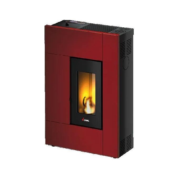 Cadel Spirit3 Stufa a Pellet Rosso