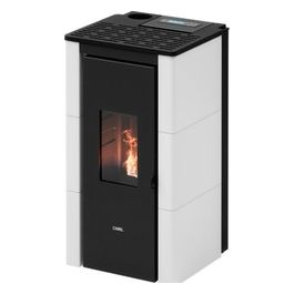 Stufa a Pellet Cristal 7kW Modello 7024005 Bianco