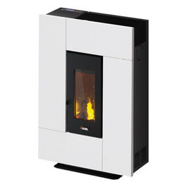 Cadel, Stufa a Pellet Grace 7, 7 kW, Bronzo, Grigio, Rosso, Nero, Bianco