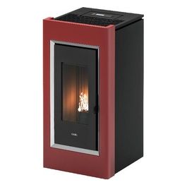 Stufa a Pellet Prince 11 Rosso
