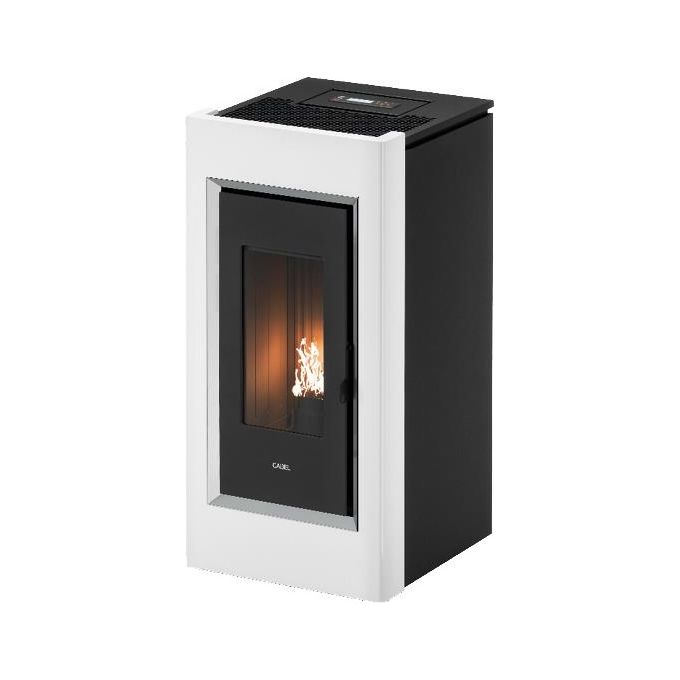 Cadel Prince 11 Stufa a Pellet Bianco