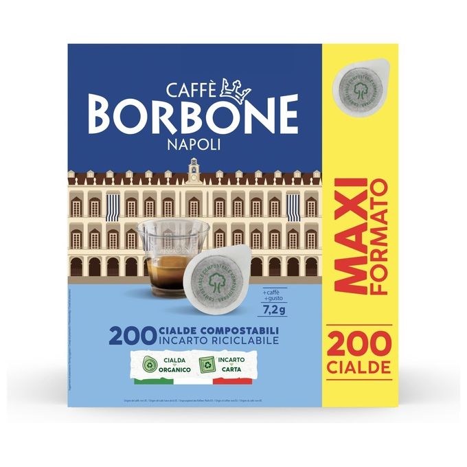 Caffè Borbone Miscela Nobile, 200 cialde ESE 44 mm