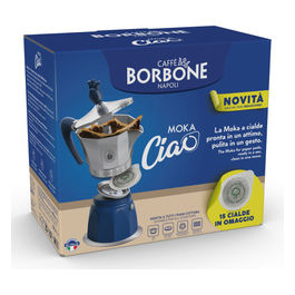 Caffè Borbone MokaCiao Caffè in Cialde Blu e Grigio