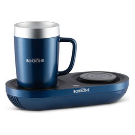 Caffè Borbone PT-502 Scaldateiera Nero Blu
