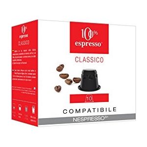 Caffe' Italia Master Nespresso Classico 100% Espresso 80 Capsule