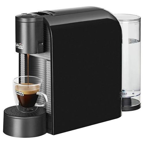 Caffitaly Macchina per Caffe' Volta S36R 15 Bar 0.7 Litri Funzione Clean con 30 Capsule Borbone Nero