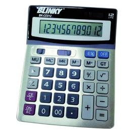Calcolatrici Blinky Tally Solare/Elettronica 12 Cifre