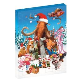 Calendrier de lAvent-Coffret Edizione Limitata 6 Film Alvin e Les Chipmunks Garfield Rio Joyeux Charlotte aux Fraises Le Noël de la Panthère Rose