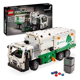 Technic 42167 Camion della Spazzatura Mack LR Electric, Veicolo Giocattolo Raccolta Rifiuti, Gioco per Bambini 8+ Anni