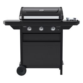 Compact 3 LS Barbecue a Gas 3 Bruciatori Acciaio Smaltato Accensione Piezo