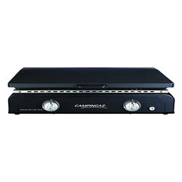 Piastra a Gas Blue Flame LXD Twin 2 Fuochi per Campeggio e Outdoor