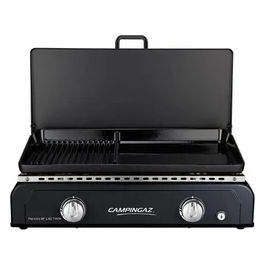 Piastra a Gas Blue Flame LXD Twin 2 Fuochi per Campeggio e Outdoor