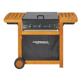 Barbecue a Gas Adelaide 3 Woody Dual Gas 3 Bruciatori Potenza di 14 kW 