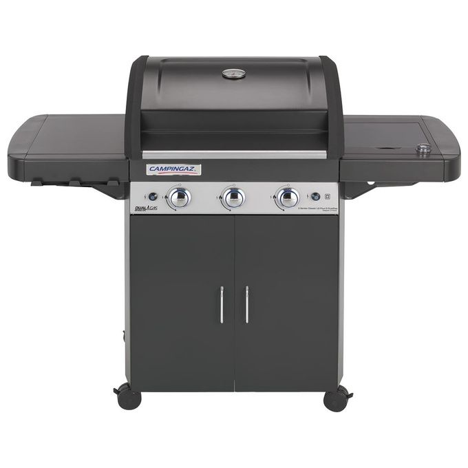 Campingaz Barbecue 3 Series Classic LS Plus D DualGas 11900W Nero/Bianco