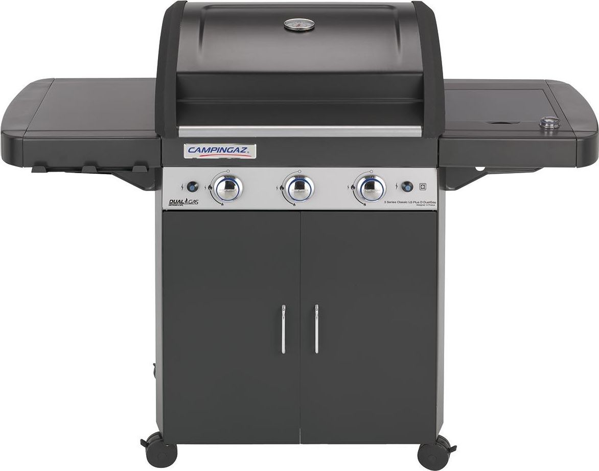 Campingaz Barbecue 3 Series Classic LS Plus D DualGas 11900W Nero/Bianco