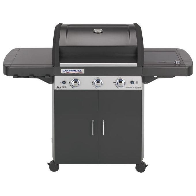 Campingaz Barbecue 3 Series Classic LS Plus D DualGas 11900W Nero/Bianco