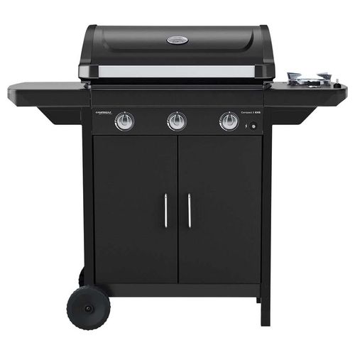 2181063 Barbecue Gas Compact 3 EXS Prodotto robusto e durevole Tecnologia di ultima generazione colore Nero